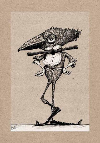 Benjamin Mitchley - Dapper Bird - artwork image