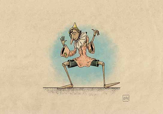 Benjamin Mitchley - Living Marionette - artwork image